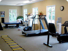 The natural light at KCP Physical Therapy's facility makes coming for therapy a pleasure.