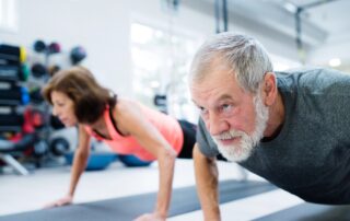 senior fitness class