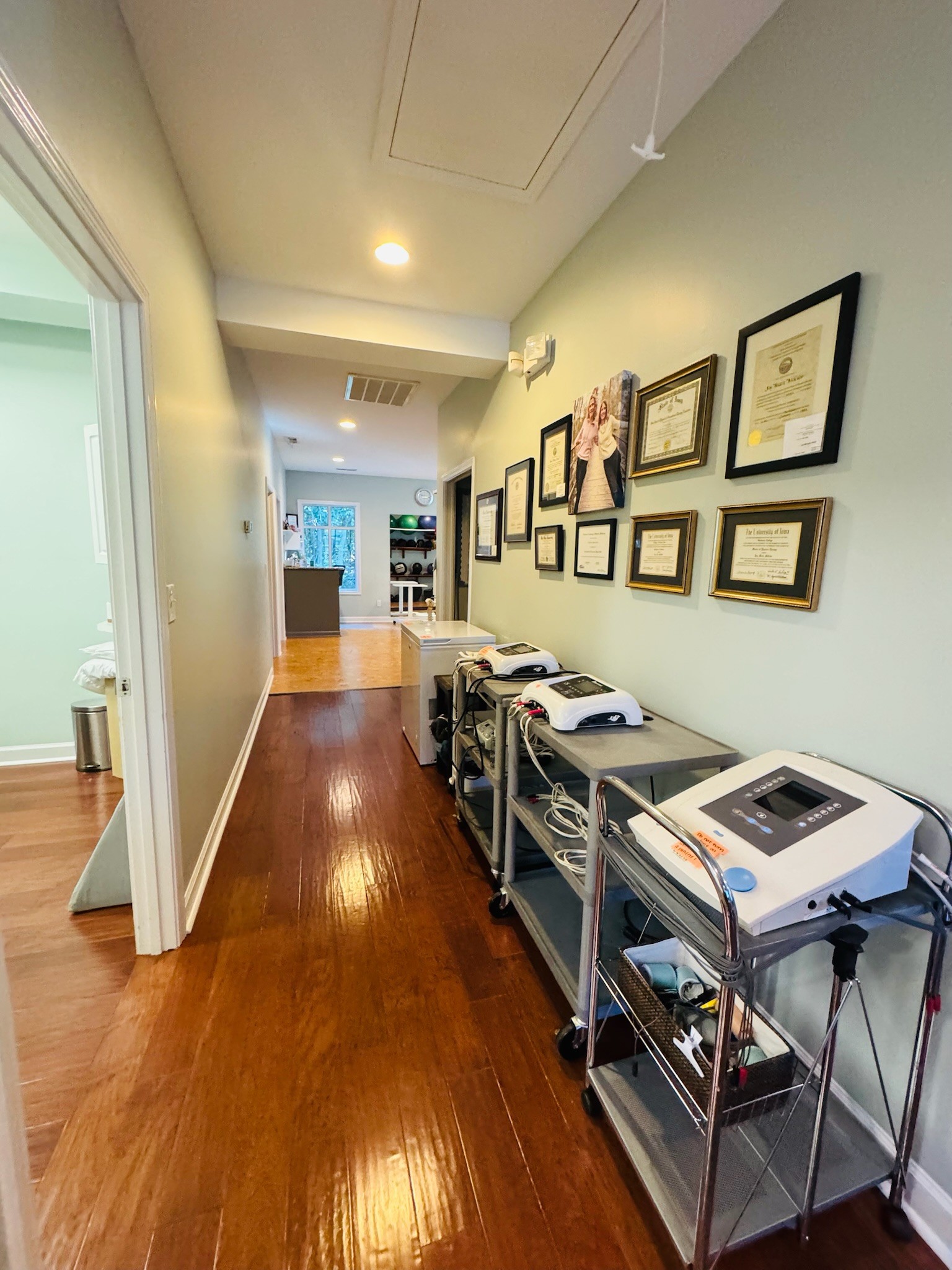 KCP equipment hallway